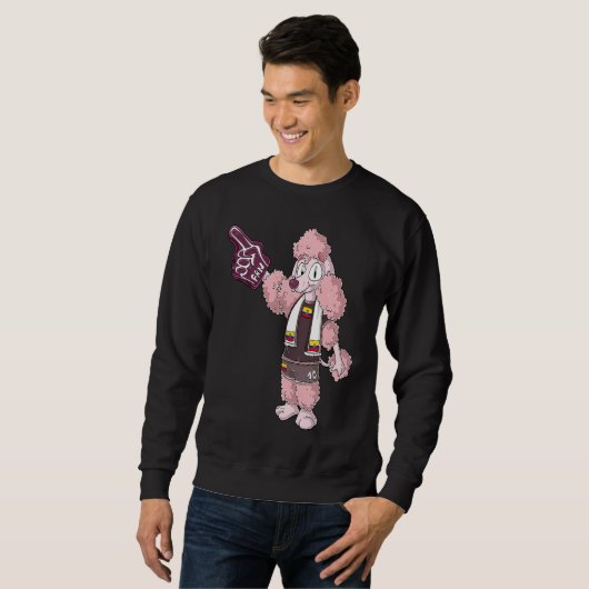 Fan Poodle Ecuador Sweatshirt (Vorne ganz)