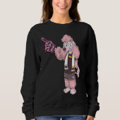 Fan Poodle Ecuador Sweatshirt (Vorderseite)