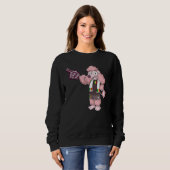 Fan Poodle Senegal Sweatshirt (Vorne ganz)