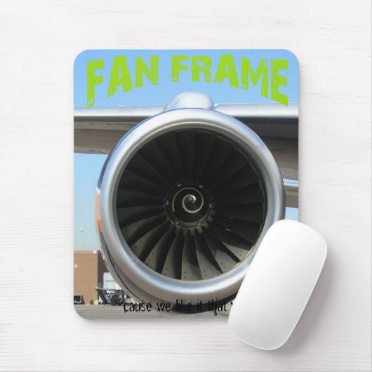 Fan-Rahmen Mousepad (Mit Mouse)