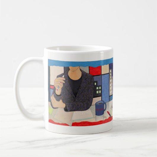 Fan-Tasse Nr. 2 Rachel Maddow Kaffeetasse (Links)
