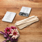 Fan-tastische Hochzeit: Elegantes Kontur Paddel Fächer