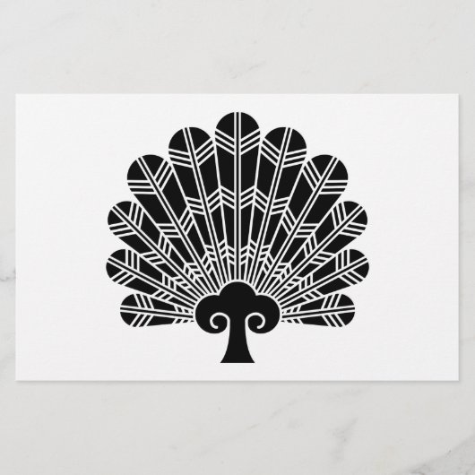 Fan von Falkenfedern Briefpapier (Vorderseite)