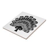 Fan von Falkenfedern Fliese (Seite)