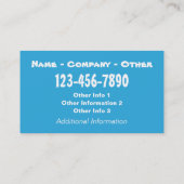 Fan von Kreuzfahrtschiffen Visitenkarte (Rückseite)