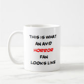 Fan von scharfen Horror Kaffeetasse (Links)