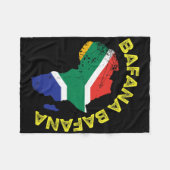 Fana Fana Südafrika Fußball Fleecedecke (Vorderseite (Horizontal))