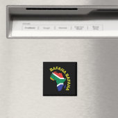Fana Fana Südafrika Fußball Magnet (In Situ (Geschirrspüler))