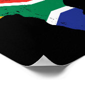 Fana Fana Südafrika Fußball Poster (Ecke)