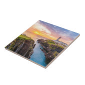 Fanad Hauptleuchtturm Co. | Donegal Irland Fliese (Seite)