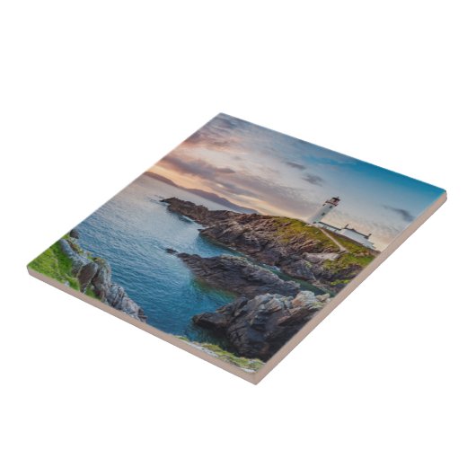 Fanad Hauptleuchtturm | Donegal, Irland Fliese (Seite)