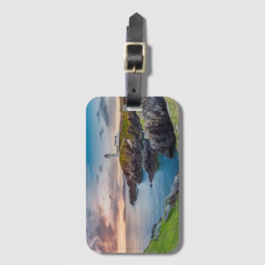 Fanad Hauptleuchtturm | Donegal, Irland Gepäckanhänger (Vorderseite Vertikal)