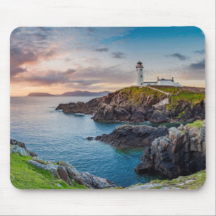 Fanad Hauptleuchtturm Donegal, Irland Mousepad