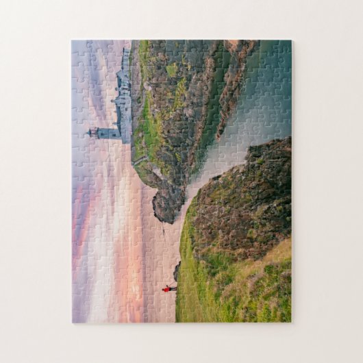 Fanad Hauptleuchtturm | Donegal, Irland Puzzle (Vertikal)