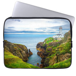 Fanad Head Leuchtturm-Wandkunst – Dramatisches Irl Laptopschutzhülle