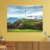 Fanad Head Lighthouse Donegal Ireland Art Print Leinwanddruck (Insitu (Wohnzimmer))