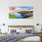 Fanad Head Lighthouse | Donegal, Irland Leinwanddruck (Insitu (Schlafzimmer))