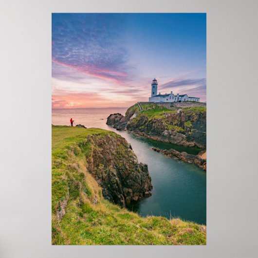 Fanad Head Lighthouse | Donegal, Irland Poster (Vorne)