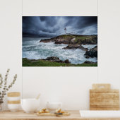 Fanad Head Lighthouse, Letterkenny, Irland Poster (Küche)