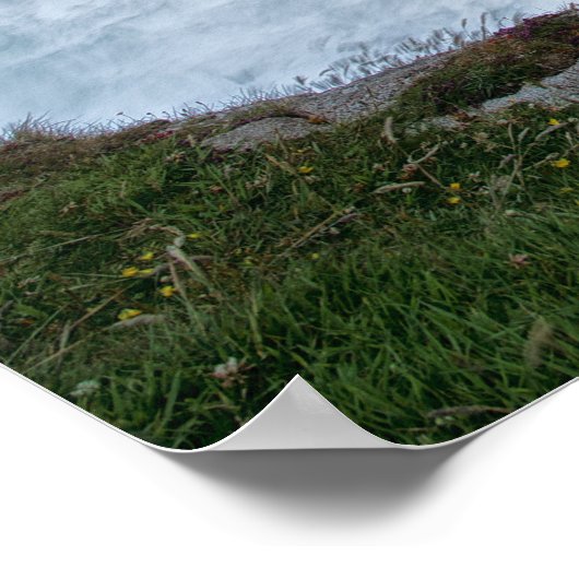 Fanad Head Lighthouse, Letterkenny, Irland Poster (Ecke)