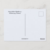 Fanad Head Lighthouse Letterkenny Irland Postkarte (Rückseite)