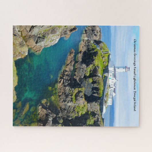 Fanad Lighthouse Donegal Irland. Jigsaw Puzzle (Horizontal)