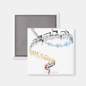 Fanataisie (Opus 7) 2 Magnet (Vorderseite/Rückseite)