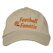 Fanatic Football bestickter Hut (Vorderseite)