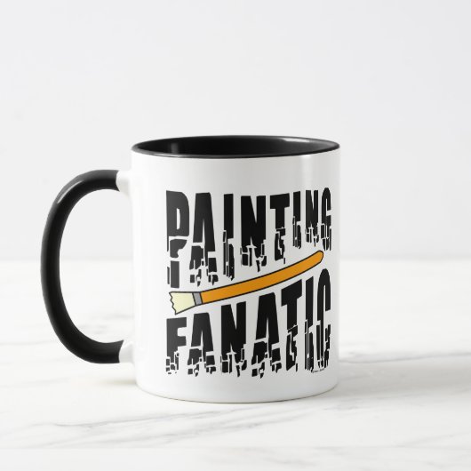Fanatic-Malerei Tasse (Links)