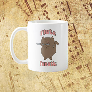 Fanatic Pink Brown Cat Kaffeetasse