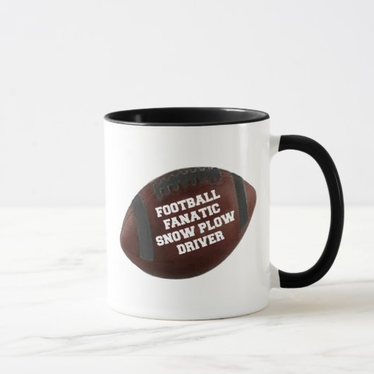Fanatic Snow Plow Driver Tasse (Rechts)