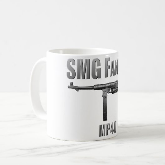 Fanatische Tasse MP40 SMG (Vorderseite Links)
