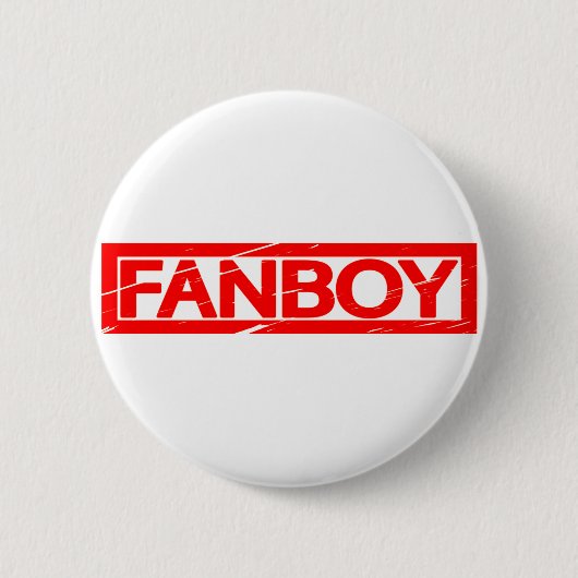 Fanboy-Briefmarke Button (Vorderseite)
