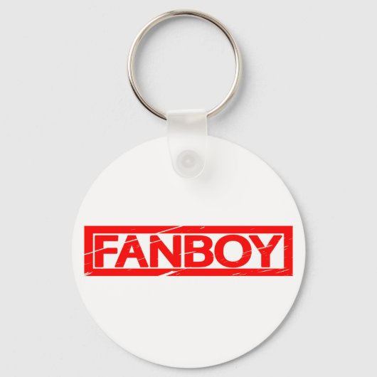 Fanboy-Briefmarke Schlüsselanhänger (Vorderseite)