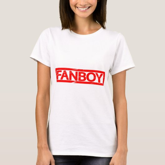 Fanboy-Briefmarke T-Shirt (Vorderseite)