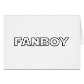 FANBOY CARD (Vorderseite (Horizontal))