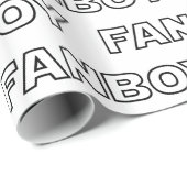 FANBOY GESCHENKPAPIER (Rolleneckpunkt)