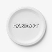 FANBOY PAPPTELLER (Vorderseite)