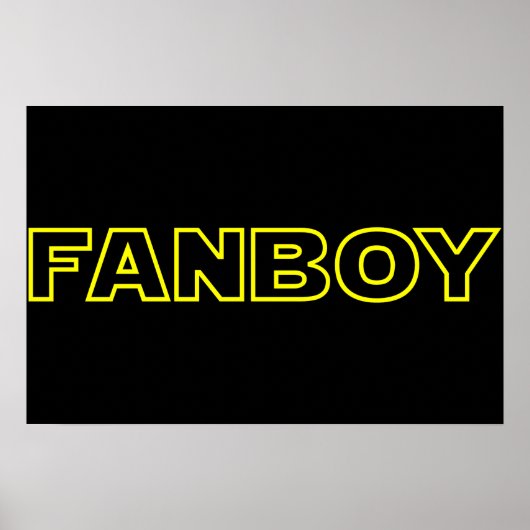 FANBOY POSTER (Vorne)