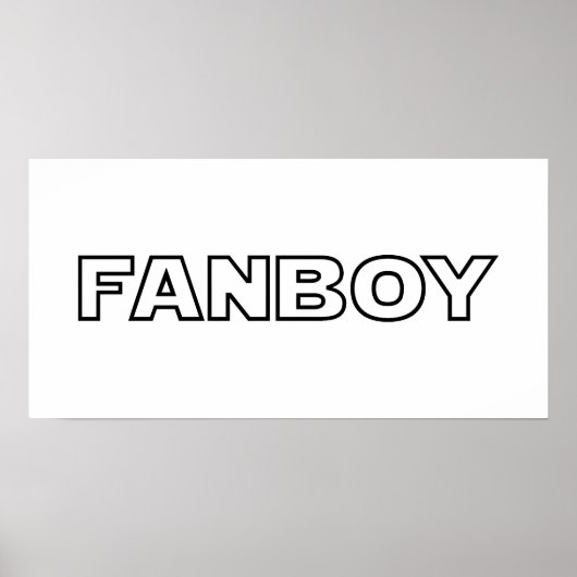FANBOY POSTER (Vorne)