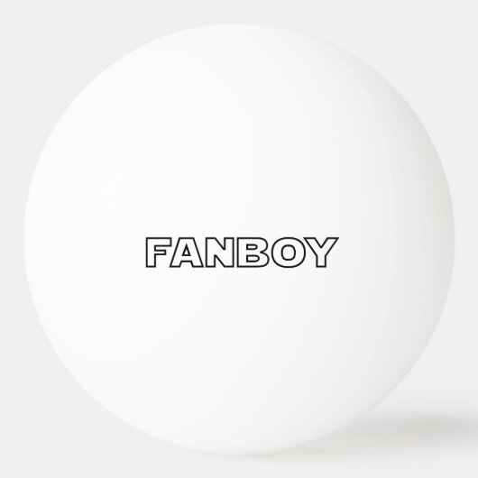 FANBOY TISCHTENNISBALL (Vorderseite)