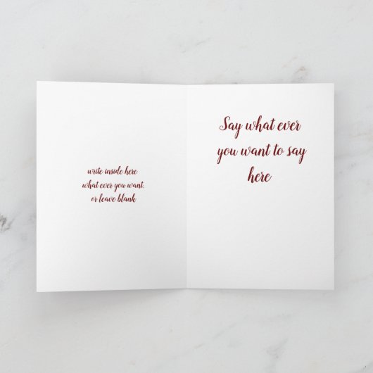 "Fanc" Jamie Dankeskarte (Innenseite)