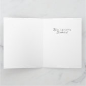 Fancactus Birthday Folded Greeting Card Karte (Innenseite)