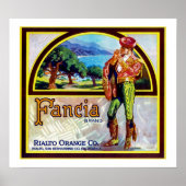Fancia Orange Poster (Vorne)