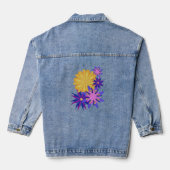 Fancierte Blume Denim Jacket Jeansjacke (Rückseite)