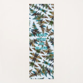 Fanciful Fractal Arctic Camouflage Yogamatte (Vorderseite)