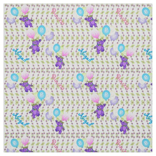 Fanciful Happy Balloon Bars Stoff (Muster)