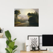 Fanciful Landscape, Thomas Doughty Fine Art Poster (Heimbüro)