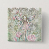 Fanciful Rose Fairy Button (Vorderseite)