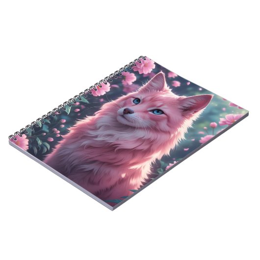 Fancious Feline Notebook Notizblock (Linke Seite)